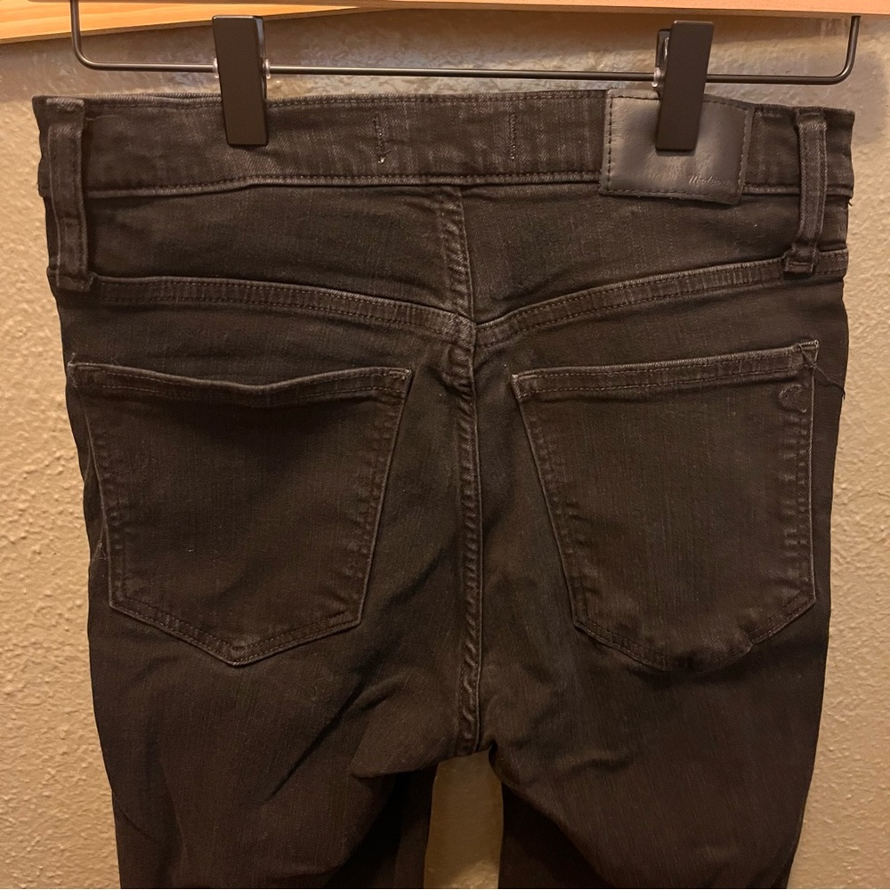 Madewell Faded Black Roadtripper Skinny Jeans size 26 - Picture 6 of 8